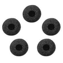 Mini Microphone Windscreens Mic Foam Covers for Lapel Lavalier Headset Microphone Black, Pack Of 5pcs