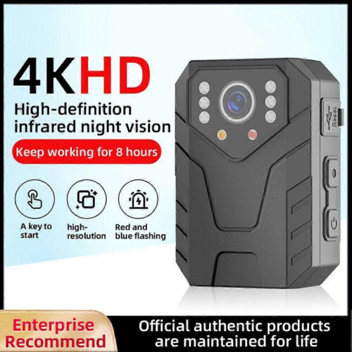 1080P HD DV Action Cam Security Guard Night Vision Video Recorder with Back Clip 1