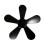 5 Blades Efficient Heat Powered-aluminum Fireplace Fan Blades 5