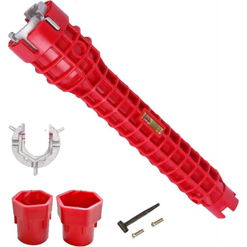 8in1 Sink Basin Multifunction Faucet Wrench Install Tap Spanner Installer Tools 2