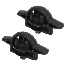Lot de 2 taquets d'arrimage haute résistance pour système de rails de pont Tacoma 2005-2021