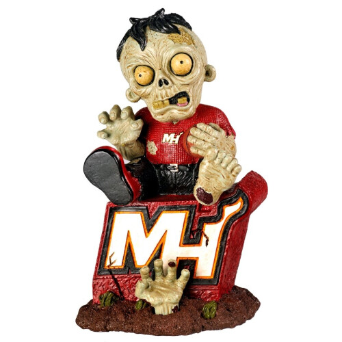 FOCO NBA Miami Heat Sidder P? Logo Zombie