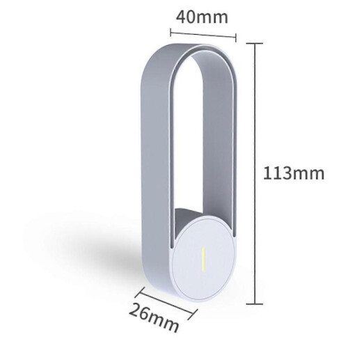 (White) 2-in-1 Electro Sonic Pest Repeller 1