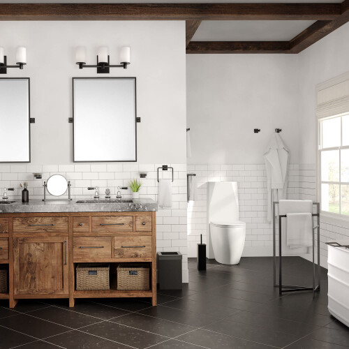 Gatco Gatco 1488MX Elegant Square WC-harjanpidike Mattamusta 2