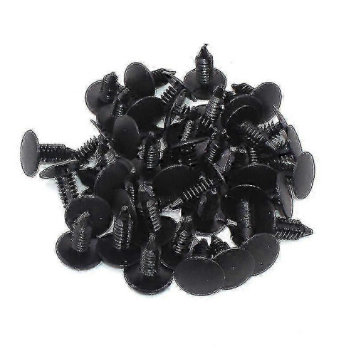 JNNJ 50 stuks autobevestigingsclips, carrosserie bumper deurbekledings versterkingsclipset, nylon kunststof autoclipset, universele autoaccessoires