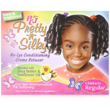 Luster's PCJ Pretty N Silky Geen Lye Conditioner Ontspanner Voor Kinderen, Regular