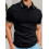 Herren Colour Block Kurzarm-Poloshirt XL 1