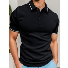 Polo Ă manches courtes Colour Block pour hommes M