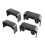 4x Rails Functionele Auto Rubberen Pluggen Accessoires voor Model Y 2