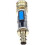 Compressed Air Quick Connector, Shut-off Valve with 3/8" Push-in Fitting 3