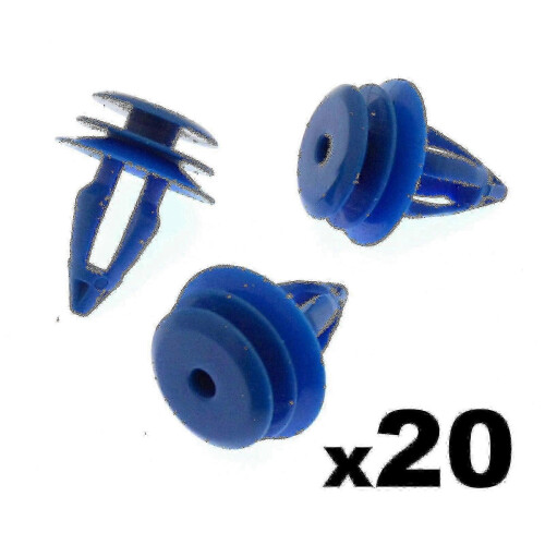 Clips de garniture de passage de roue en plastique gris pour et pour Clips de garniture de passage de roue en plastique gris pour et pour