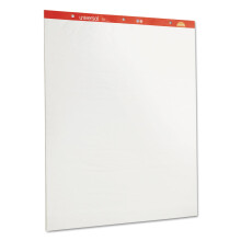 Universal UNV35600 27 x 34 tum Unruled Easel Pads/Flip Charts - Vit (50 Ark, 2/Förpackning)