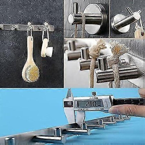 Set Of 2 Bathroom Hooks, Towel Hooks 1