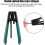 Catv/cb/so/sj/sjt Automatic Stripping Tool Cable Sheath Cutter 4