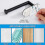 Self Adhesive Wall Mounted Toilet Paper Holder Black 4