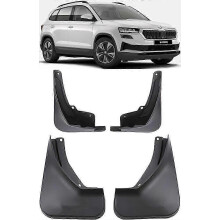 Original vorne und hinten geformte Spritzschutz-Schmutzfänger für Skoda Karoq 2017–2024