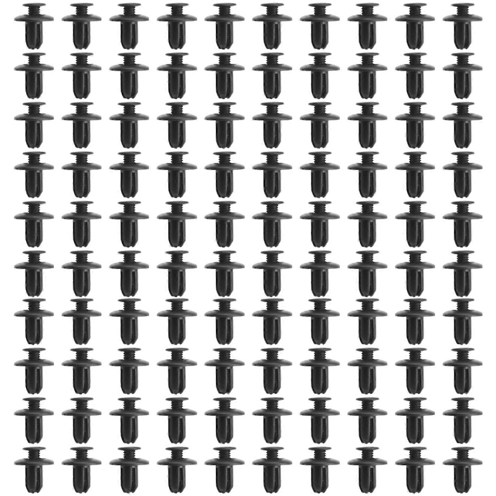 Lot de 100 clips de fixation pour pare-chocs arrière de voiture, pour Hyundai Elantra