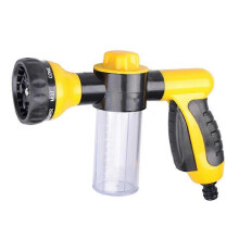 1pc Foam Spray Gun Garden Hose Spray Gun (yellow)