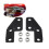 Support de plaque en H Elitor pour Flt Flht Glide 1997-2008 2