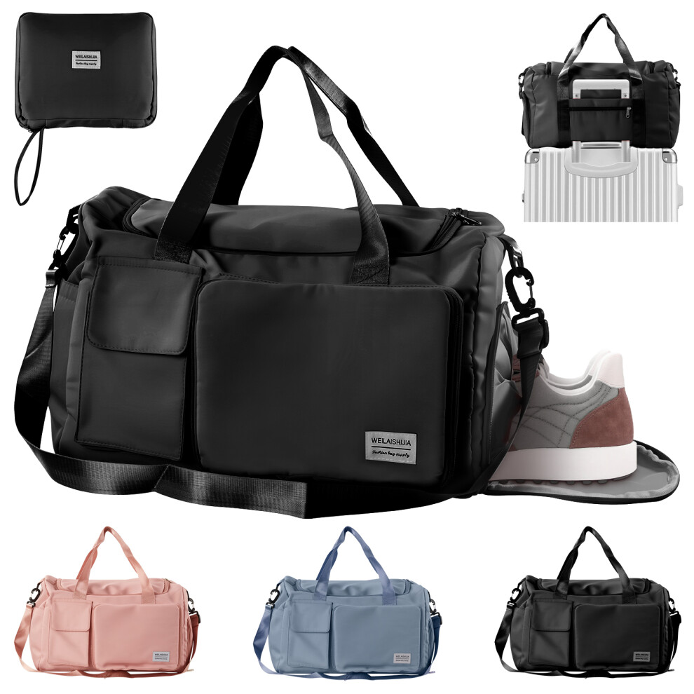 36L Foldable Gym Duffel Bag Lightweight Travel Duffel-image-OPC-PHPKCR2-NEW