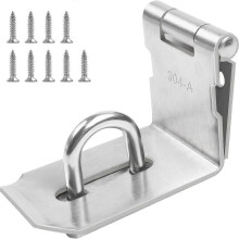 Heavy Duty Right Angle 5.5" Lockable Safety Hasp