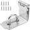 Heavy Duty Right Angle 5.5" Lockable Safety Hasp 1