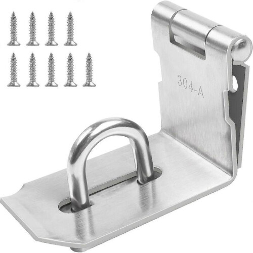 Heavy Duty Right Angle 5.5" Lockable Safety Hasp