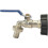 Tank Faucet Adapter 3/4" Threaded Connector (blue) 1