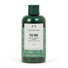 The Body Shop Tea Tree Skin Clearing Mattifying Toner - Oczyszczajacy weganski tonik do twarzy do skry tlustej z niedoskonalosciami - 8,4 uncji