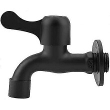 Wall Mounted Garden Washing Machine Faucet Brass Water Faucet