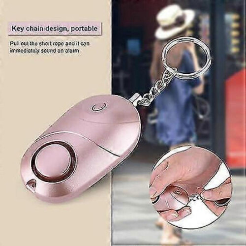 Personal Safety Alarm Keychain Mini Led 1