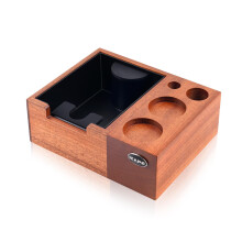 Ikape Espresso Knock Box Espresso Coffee Organizer Box Fit pour le stockage 51 54 58 mm Distributeur de sabot