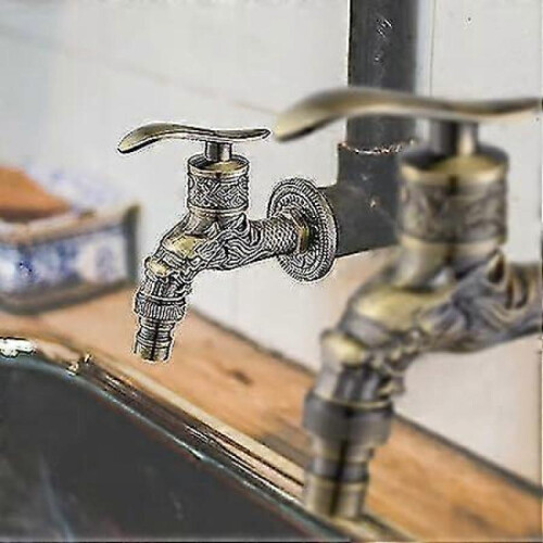 Antique Brass Faucet, Brass Basin Faucet 1