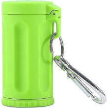 Silicone Travel Ashtray Portable Car Cup Holder Smokeless Cup (green)