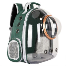 (Green) Cat Carrier Backpack Bubble, Carrier Backpack for Small Dog