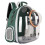 (Green) Cat Carrier Backpack Bubble, Carrier Backpack for Small Dog 5