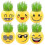 6pcs Planter Smiley Face for Home And Garden Decoration 1