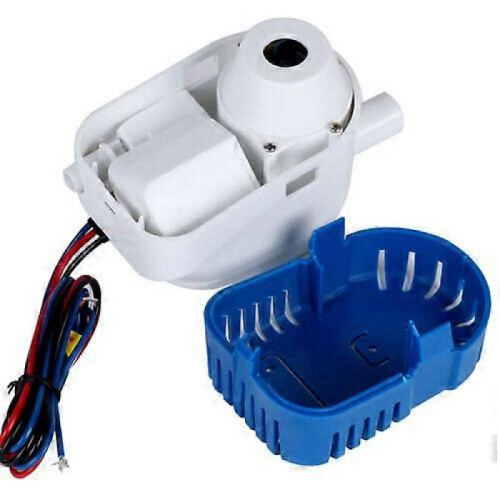 12V/1100GPH Automatic Submersible Boat Bilge Water Pump with Auto Float Switch 2