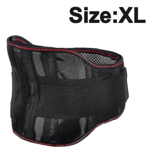 Back Support Strap Adjustable Support Strap Removable Lumbar Pad Unisex (xl) 1