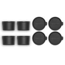 Accessorio per stampo per ghiaccio in plastica KitchenAid KSIA4IM per accessorio per ghiaccio tritato KitchenAid, nero