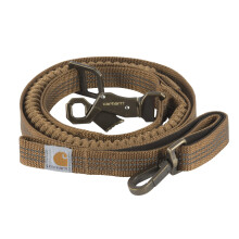 Guinzaglio ammortizzante per cani Carhartt, marrone/ottone spazzolato