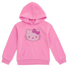 Fl sov mikina s kapucnou Hello Kitty pre dievcat ru ov , 7-8 rokov