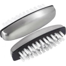 Nail Brush Stainless Steel Cleaning Brush Remover 2 Pack