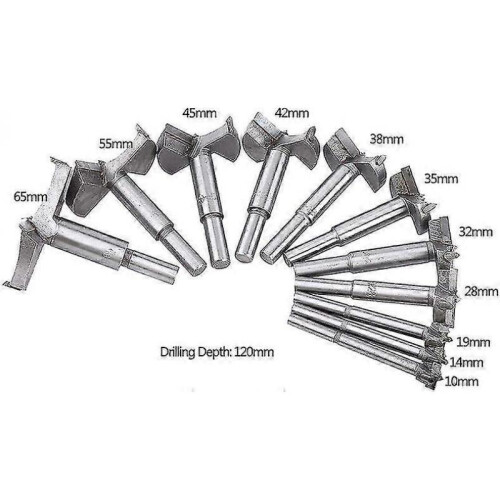 Tungsten Carbide Drill Bit Woodworking Flat Drill Wood Saw Hole Tool (42mm) 1