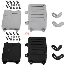 Esc Receiver Box Chassis Modification Pieces Diy Parts 1/10 Scx10 Rc Vehicle