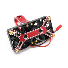 (Red) Model Car Metal Motor Heat Sink Upgrade Supplies Brushless Motor