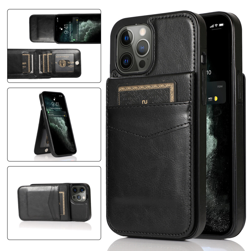 (, Iphone 16) Iphone16pro Max, Iphone16 Plus, Iphone16 Pro, Iphone16 Card Protection Case Black 6935158834525