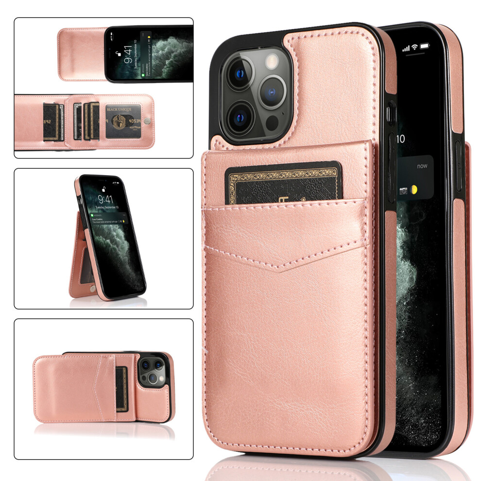(Rose Iphone 16) Iphone16pro Max, Iphone16 Plus, Iphone16 Pro, Iphone16 Card Protection Case Gold 6935158834631