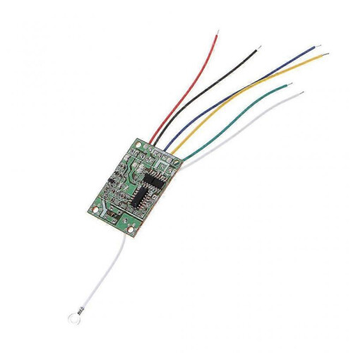 8 Buttons 4ch Remote Control with Receiver Board 27mhz Antenna for Diy Sn-rm9 1