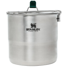 Stanley Adventure 4-Person Cookset 11-dielna kempingov    s   prava na varenie s 2,6-litrov   m hrncom z nehrdzavej   cej ocele a riadom